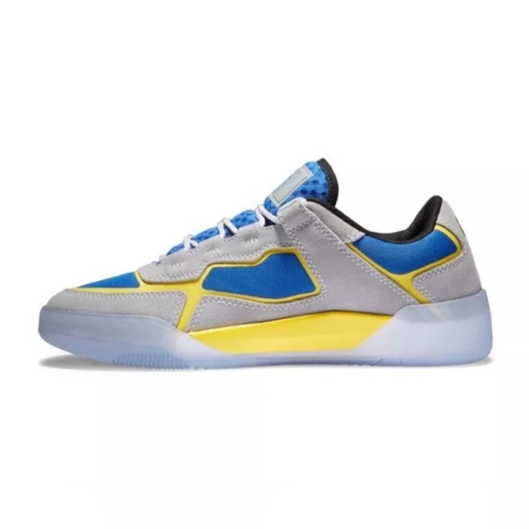 Men's Hongo x DC Metric ShoesColor: GREY/BLUE/YELLOW Size: 11 - Picture 2 of 7